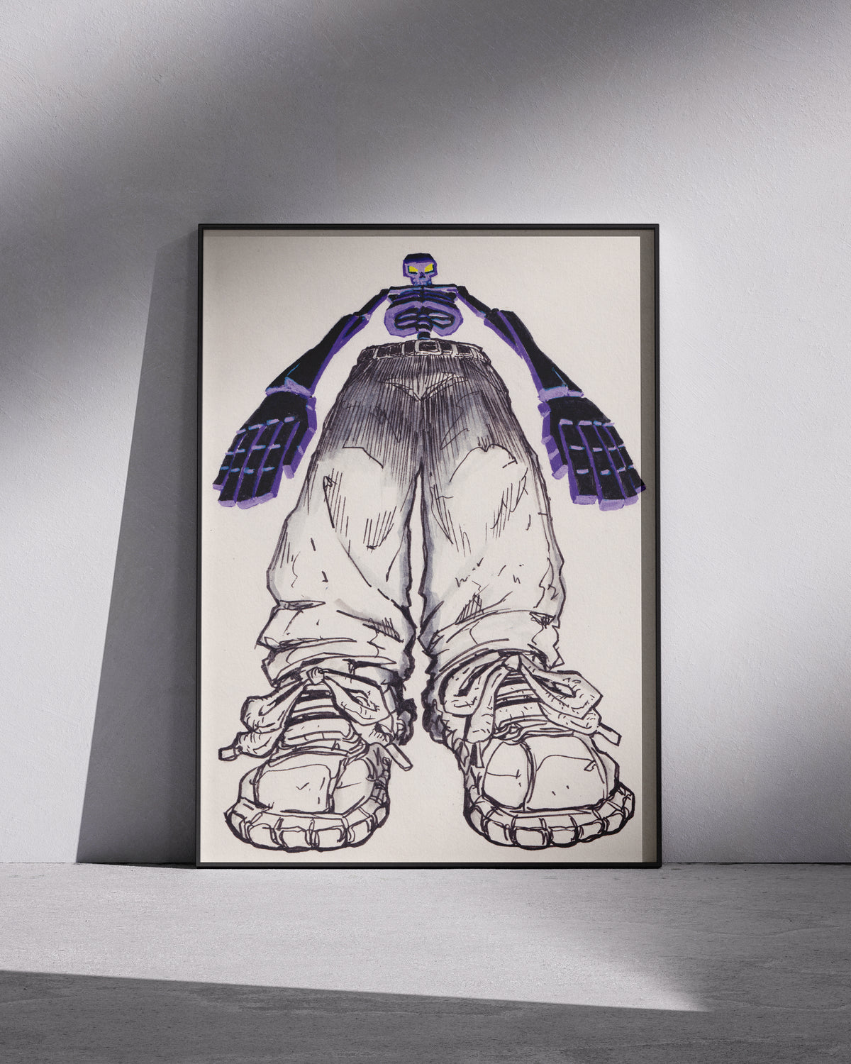 Skeleton Flo Baggy Skeleton – Flo Creates